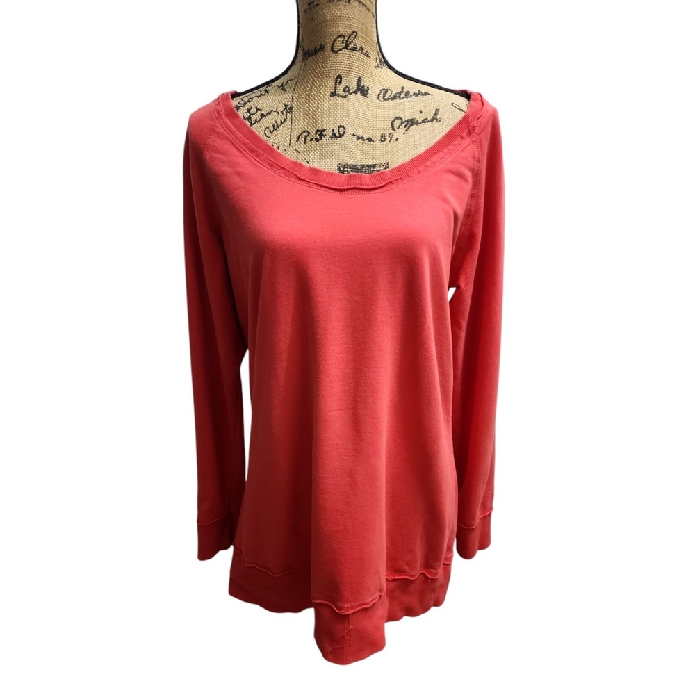Boston Proper Sport Sweatshirt Tunic Top Long Sleeve Athleisure Casual Large